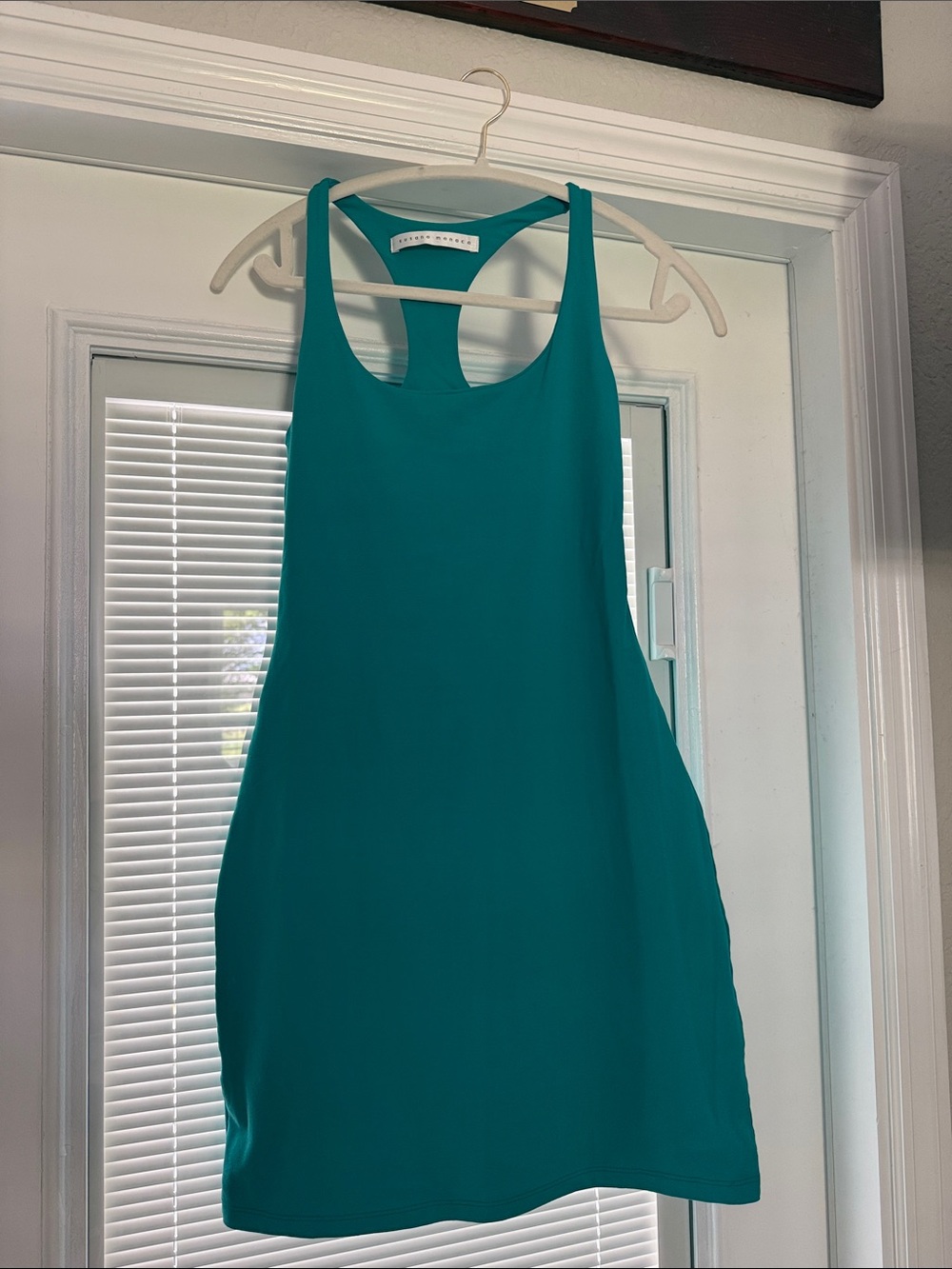 Susana Monaco Teal Tank Dress